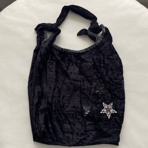 Adorable tote bag with star details